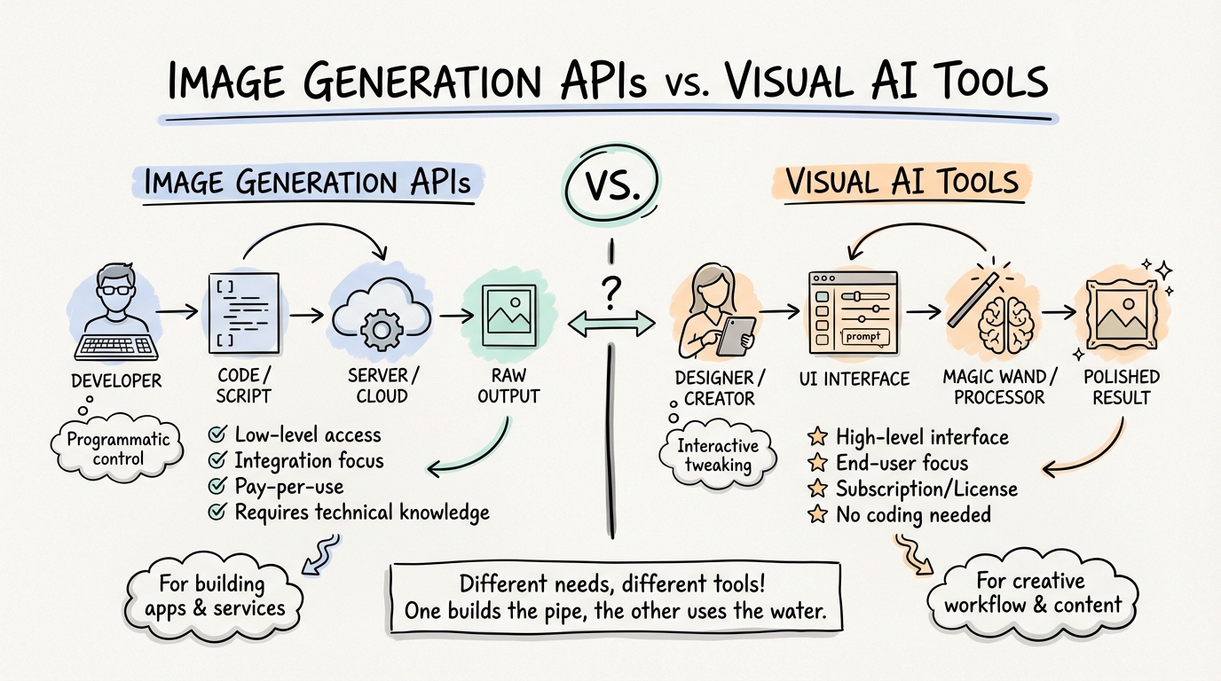 AI Image Generator APIs vs Visual Tools: Which is Best for You ...